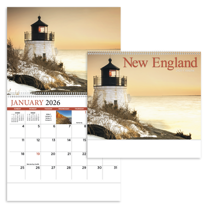 HotLine Products New England Appointment Calendar  Spiral-412