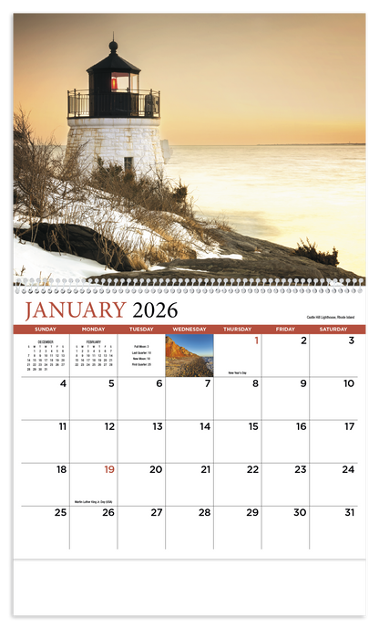 HotLine Products New England Appointment Calendar  Spiral-412