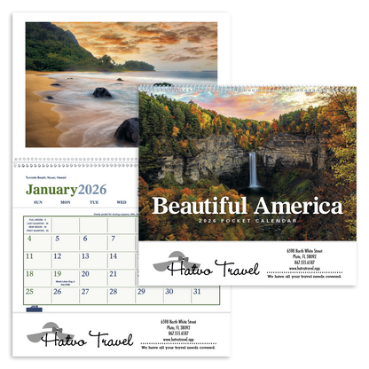 Triumph Calendars Beautiful America Pocket Calendar-4150