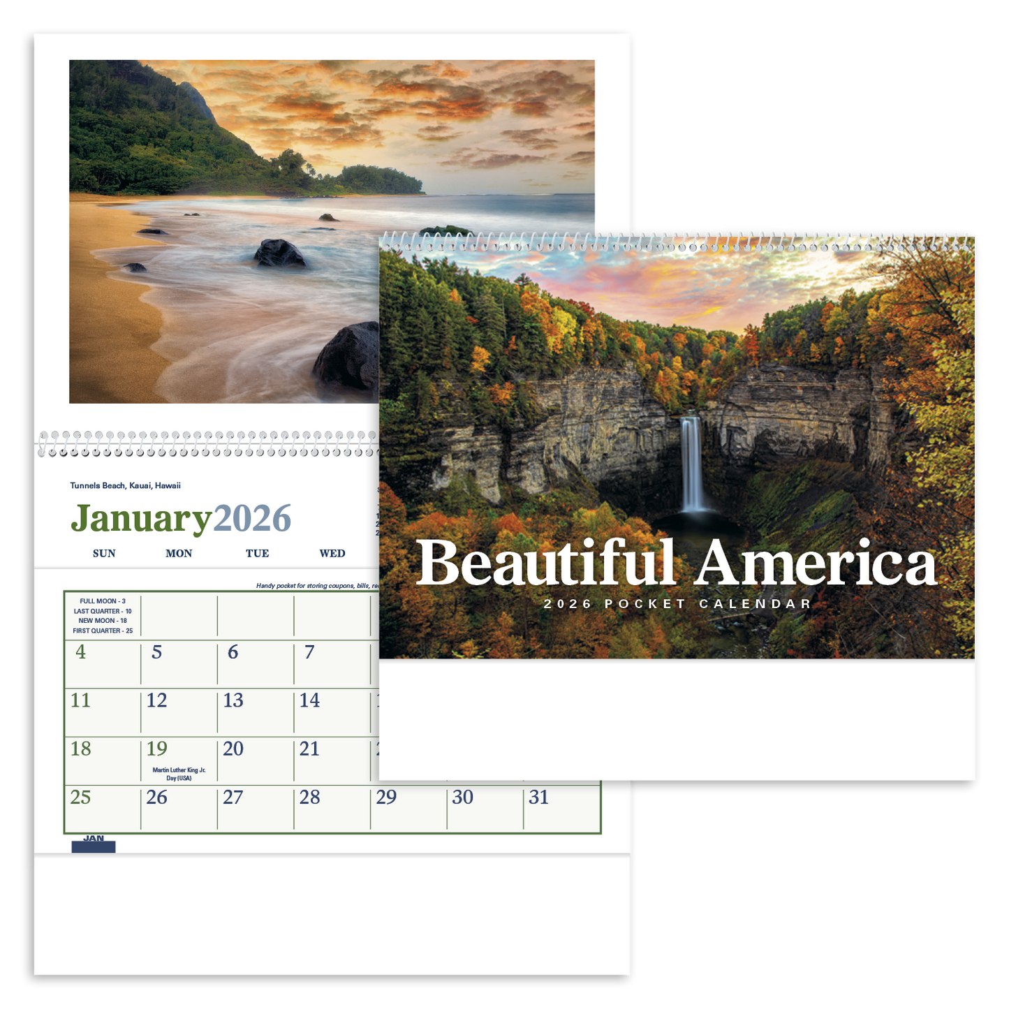 Triumph Calendars Beautiful America Pocket Calendar-4150