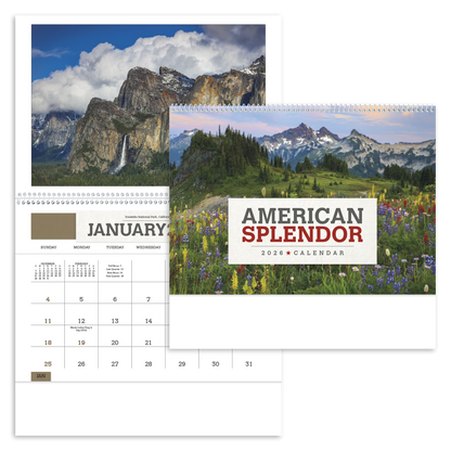 Triumph Calendars American Splendor Pocket Calendar-4152