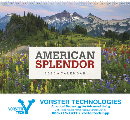 Triumph Calendars American Splendor Pocket Calendar-4152