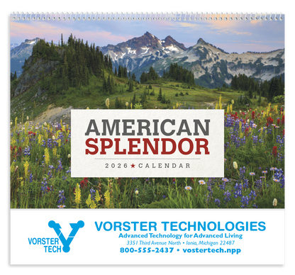 Triumph Calendars American Splendor Pocket Calendar-4152