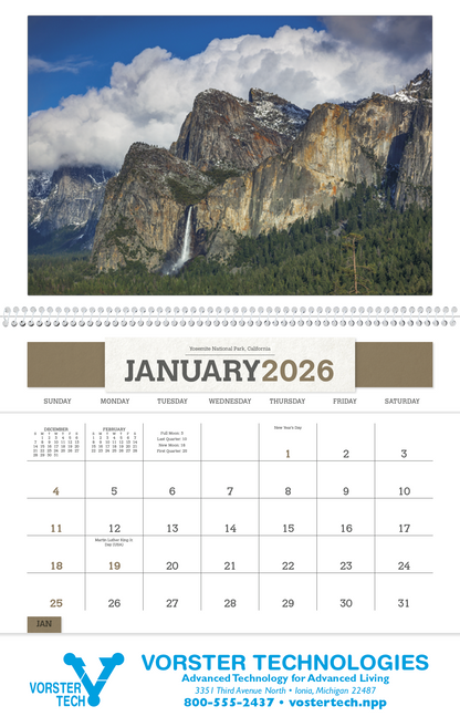 Triumph Calendars American Splendor Pocket Calendar-4152