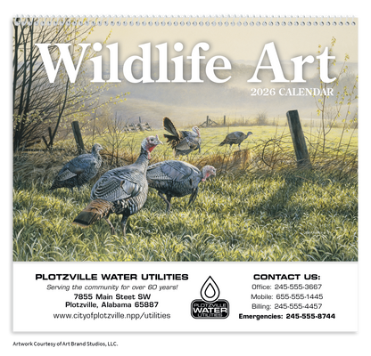 Triumph Calendars Wildlife Art Pocket Calendar-4153