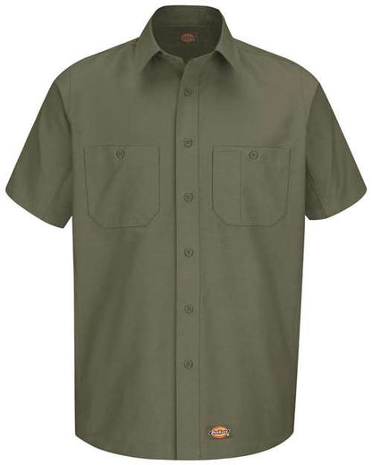 Men's Short Sleeve Work Shirt
