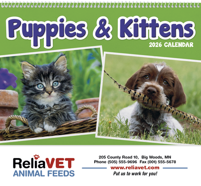 Triumph Calendars Puppies  Kittens Pocket Calendar-4155