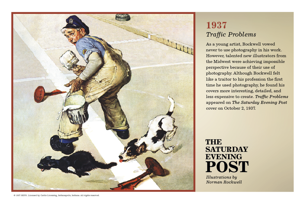 Triumph Calendars The Saturday Evening Post Pocket Calendar-4156