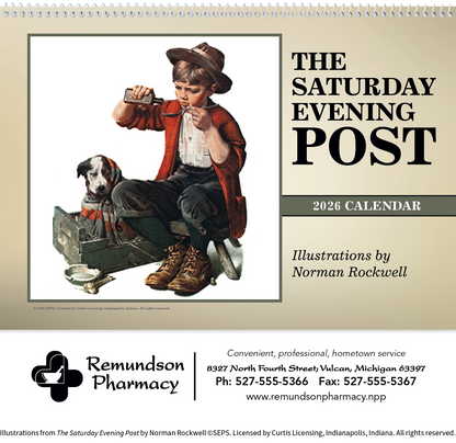 Triumph Calendars The Saturday Evening Post Pocket Calendar-4156
