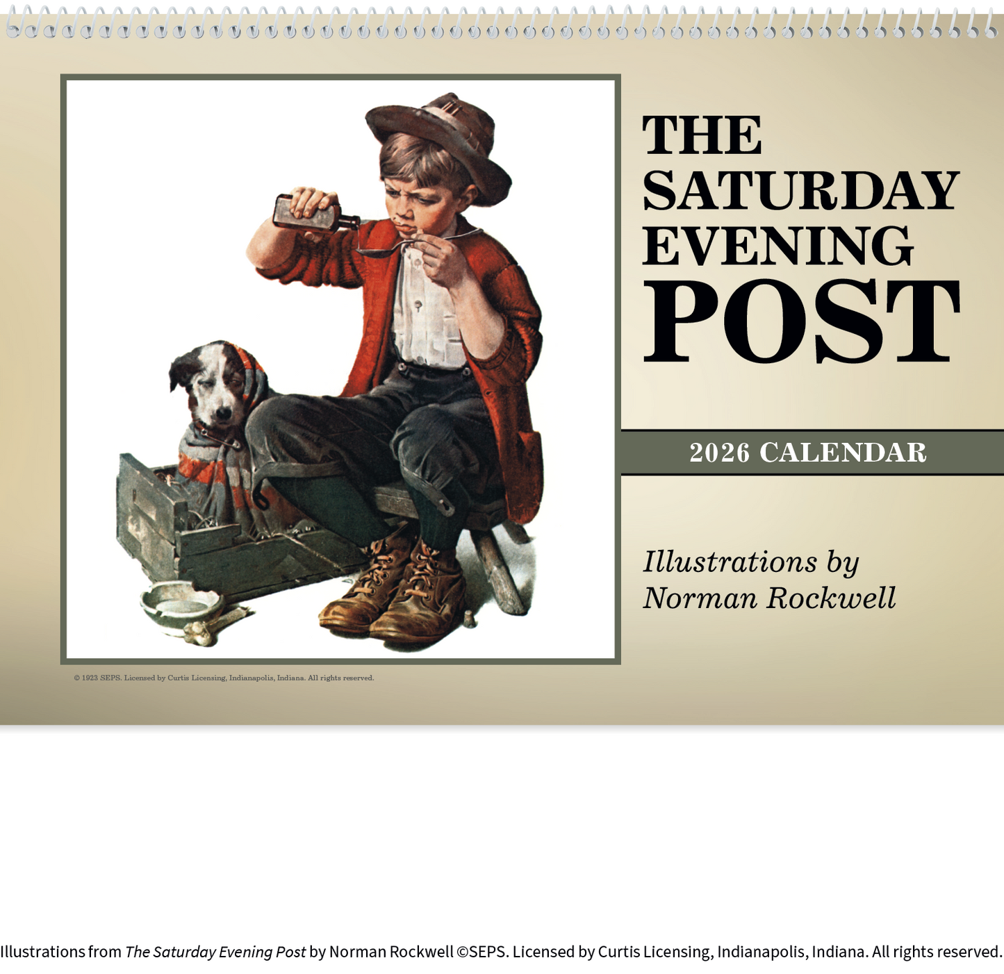 Triumph Calendars The Saturday Evening Post Pocket Calendar-4156