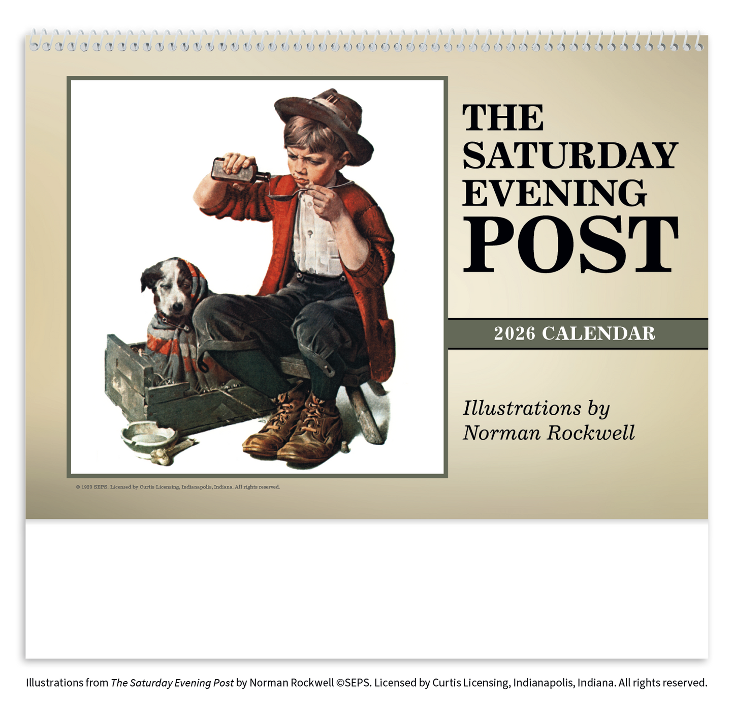 Triumph Calendars The Saturday Evening Post Pocket Calendar-4156