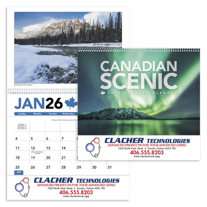Triumph Calendars Canadian Scenic Pocket Calendar-4160