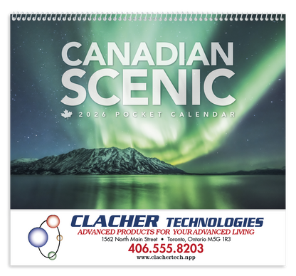 Triumph Calendars Canadian Scenic Pocket Calendar-4160