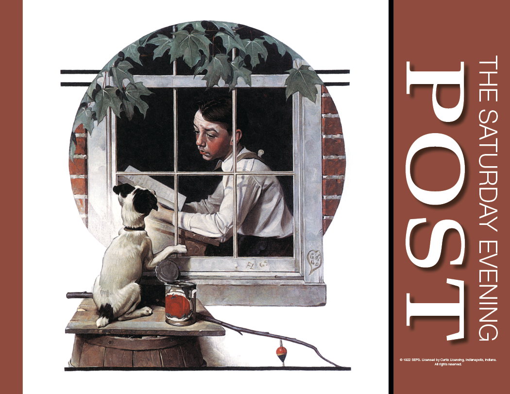 HotLine Products Saturday Evening Post Appointment Calendar  Spiral-419