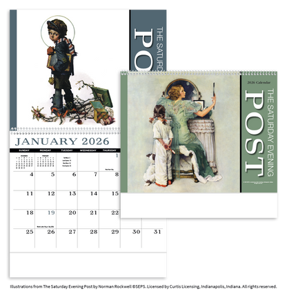 HotLine Products Saturday Evening Post Appointment Calendar  Spiral-419