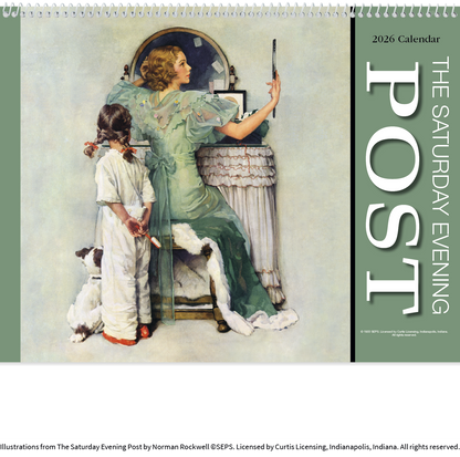 HotLine Products Saturday Evening Post Appointment Calendar  Spiral-419