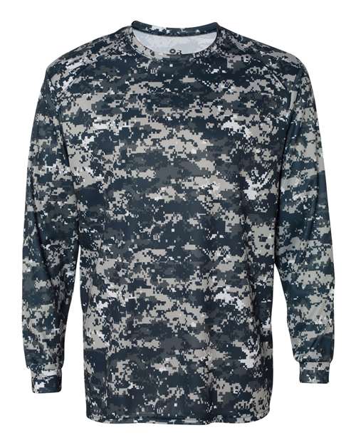 Men's Digital Camo Long Sleeve T-Shirt