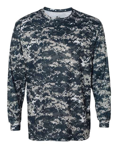 Men's Digital Camo Long Sleeve T-Shirt