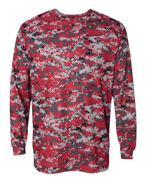 Men's Digital Camo Long Sleeve T-Shirt