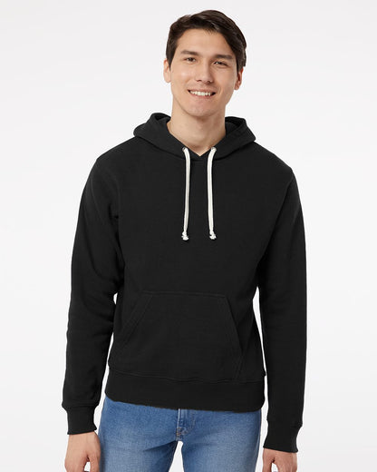 J. America Triblend Fleece Hooded Sweatshirt - 8871