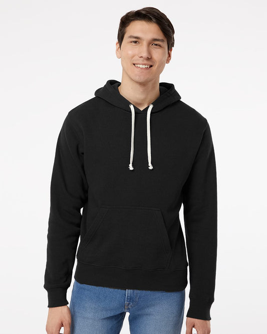 J. America Triblend Fleece Hooded Sweatshirt - 8871