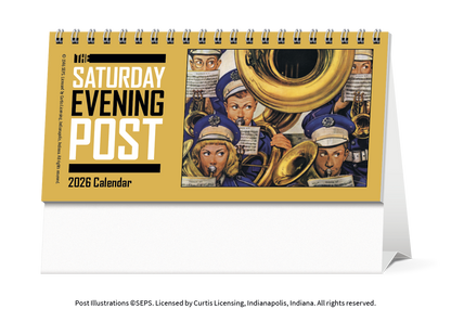 Triumph Calendars  The Saturday Evening Post Desk Calendar-4252