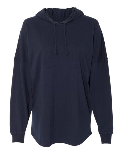 J. America Hooded Game Day Jersey T-Shirt - 8228