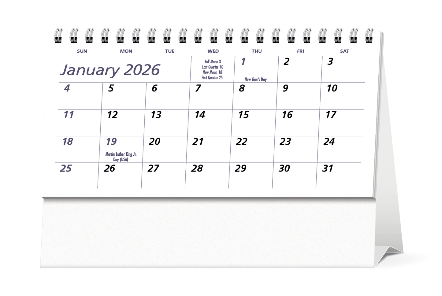 Triumph Calendars Econo Desk Calendar-4257