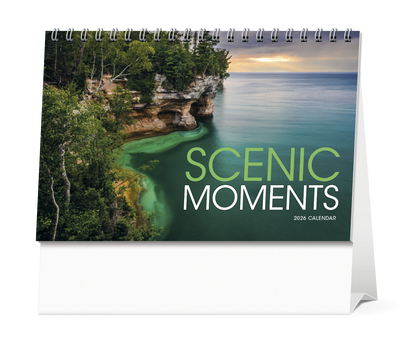 Triumph Calendars Scenic Moments Large Desk Calendar-4275
