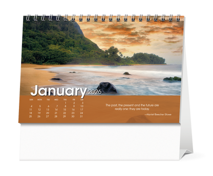 Triumph Calendars Scenic Moments Large Desk Calendar-4275