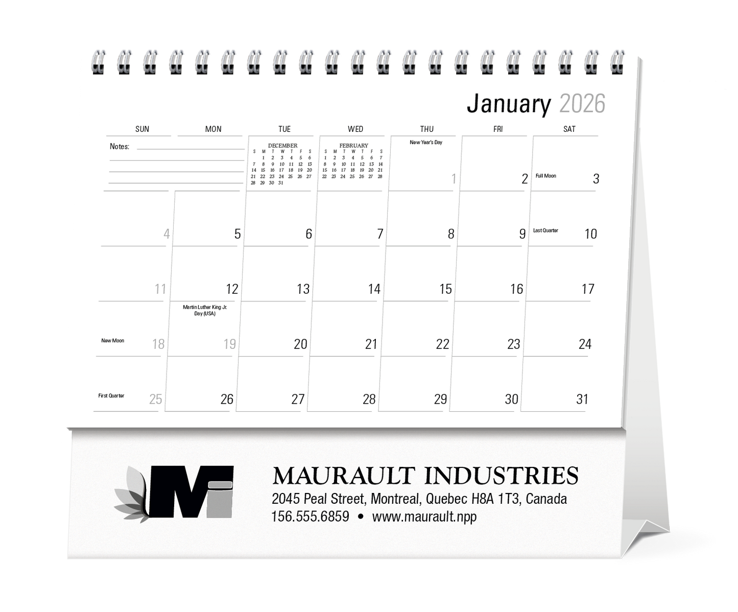 Triumph Calendars Large Econo Desk Calendar-4278