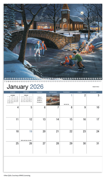 HotLine Products America Remembered Appointment Calendar  Spiral-429