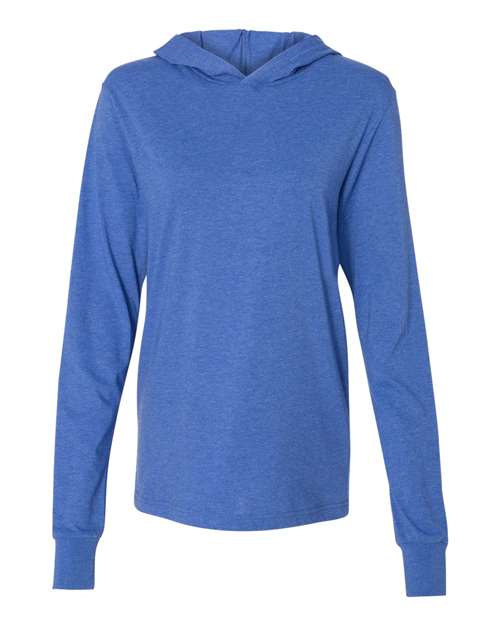 Unisex Jersey Hooded Long Sleeve Tee