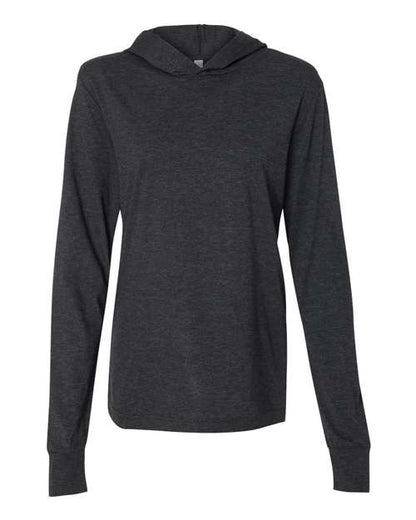 Unisex Jersey Hooded Long Sleeve Tee