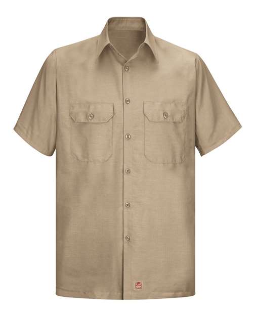 Men's Ripstop Short Sleeve Work Shirt