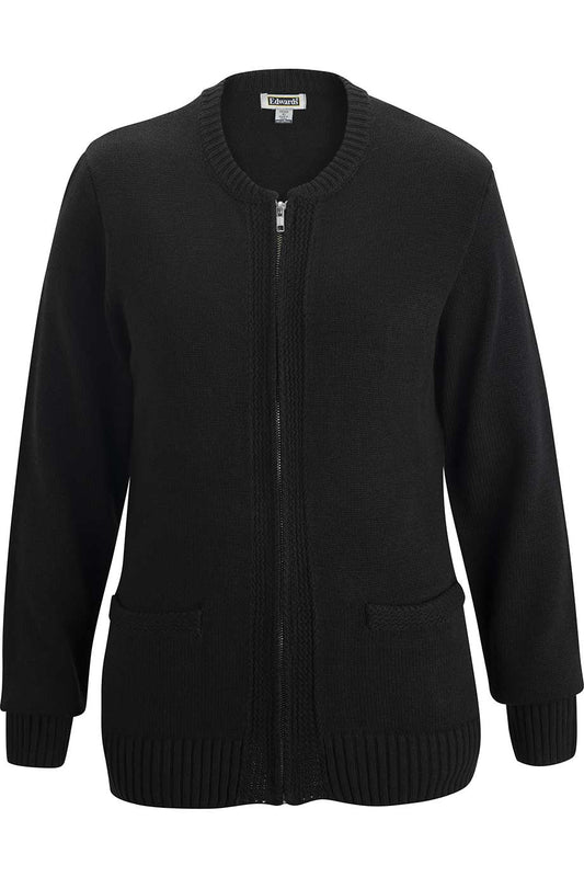Unisex Full Zip Cardigan - 4381