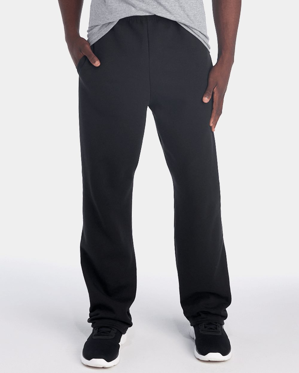 JERZEES NuBlend® Open-Bottom Sweatpants with Pockets - 974MPR