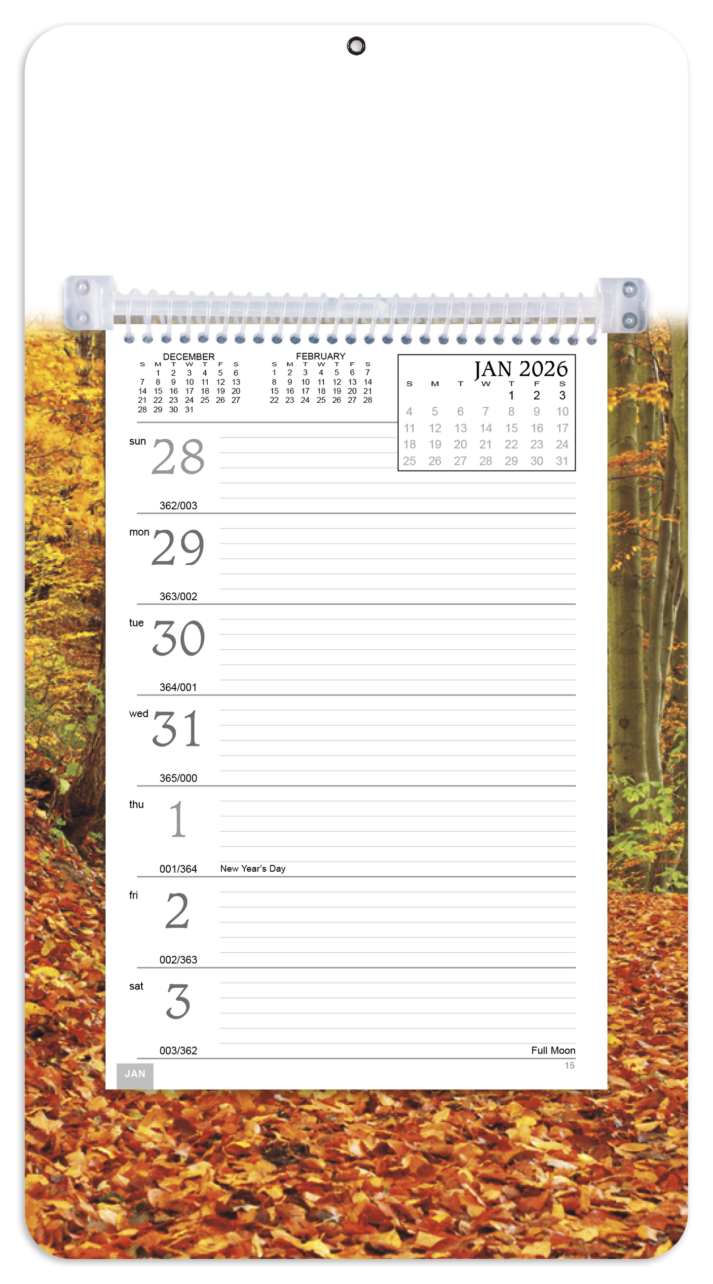 Triumph Calendars FullColor Weekly Memo Calendar-4400
