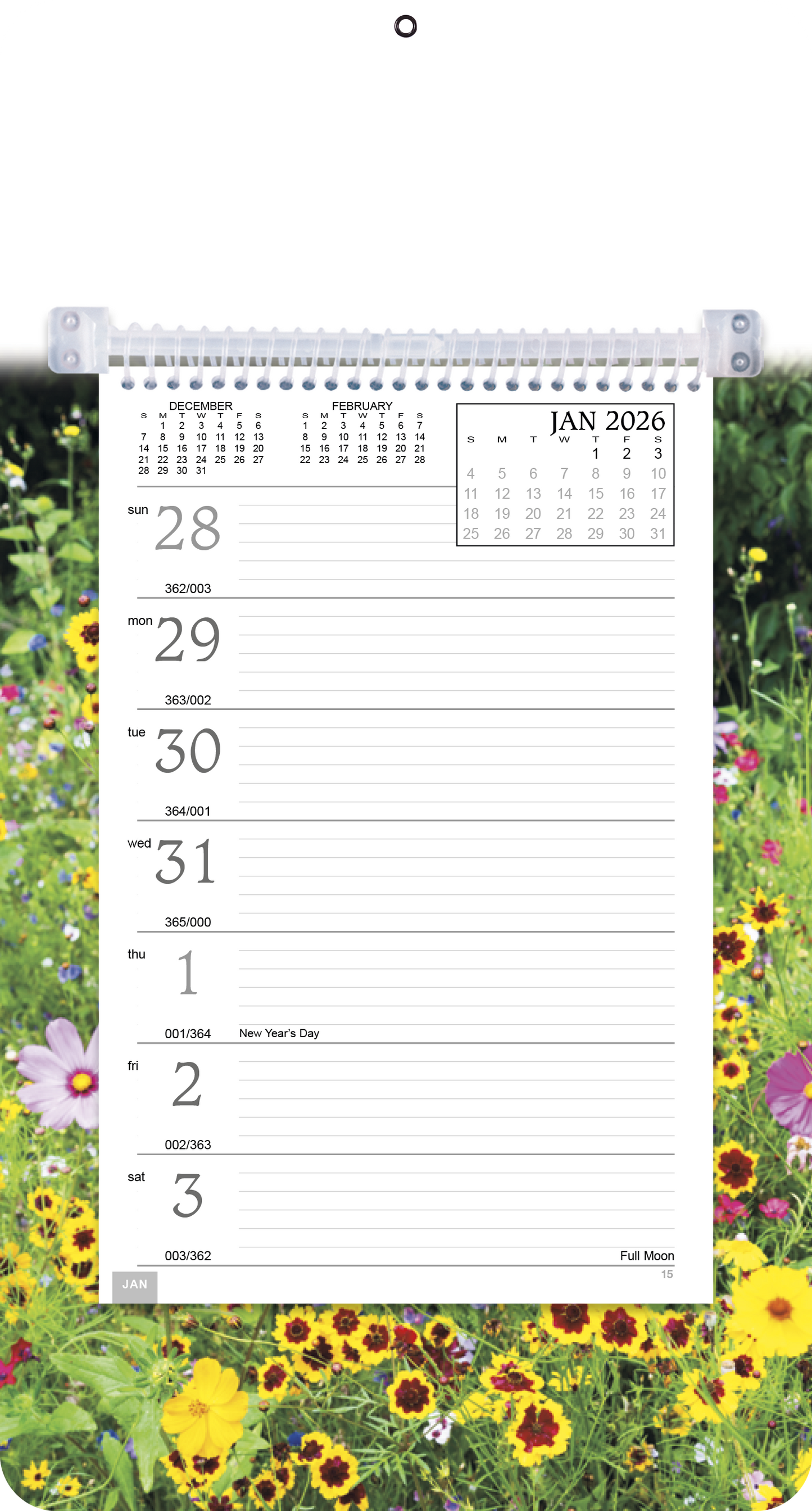 Triumph Calendars FullColor Weekly Memo Calendar-4400