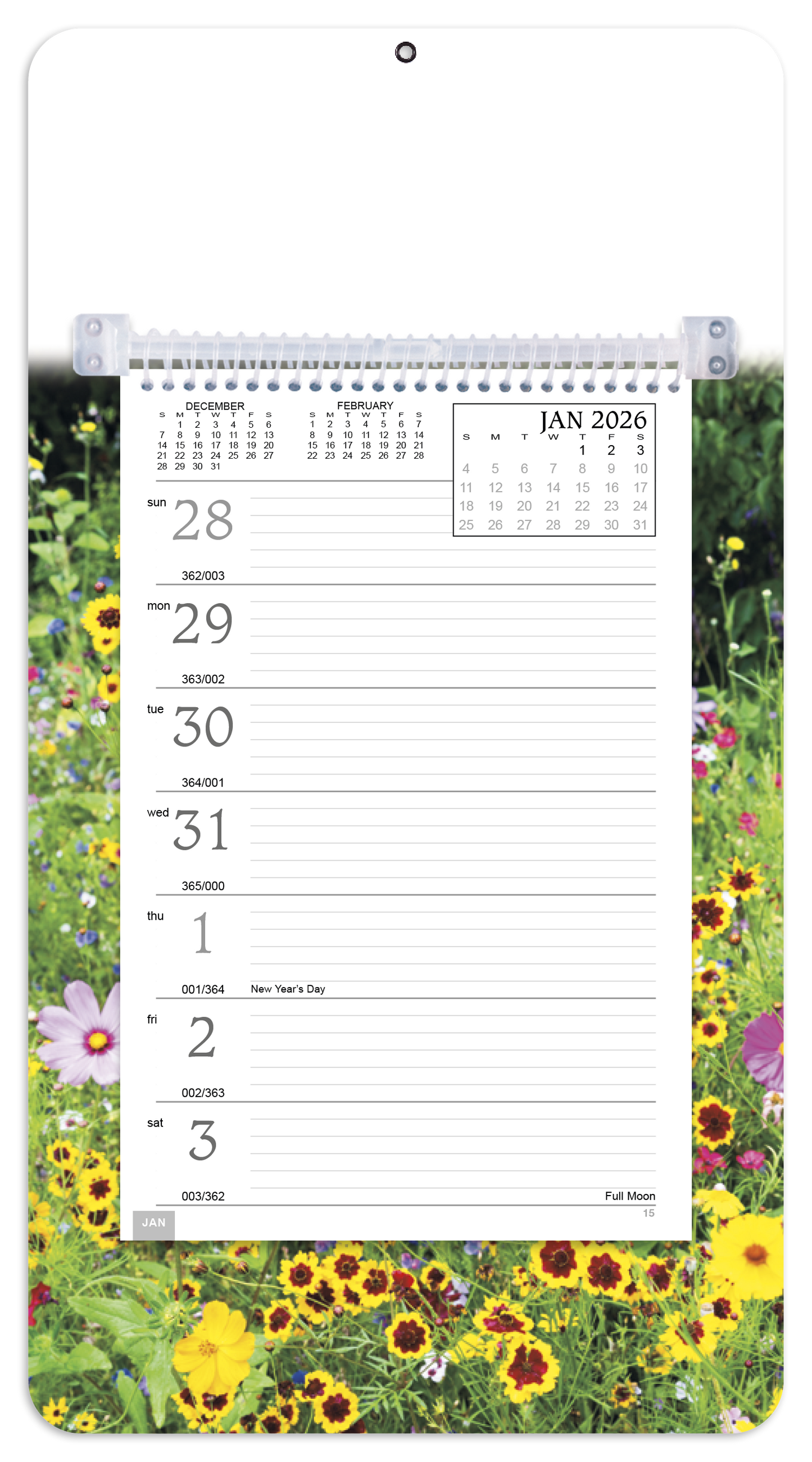 Triumph Calendars FullColor Weekly Memo Calendar-4400