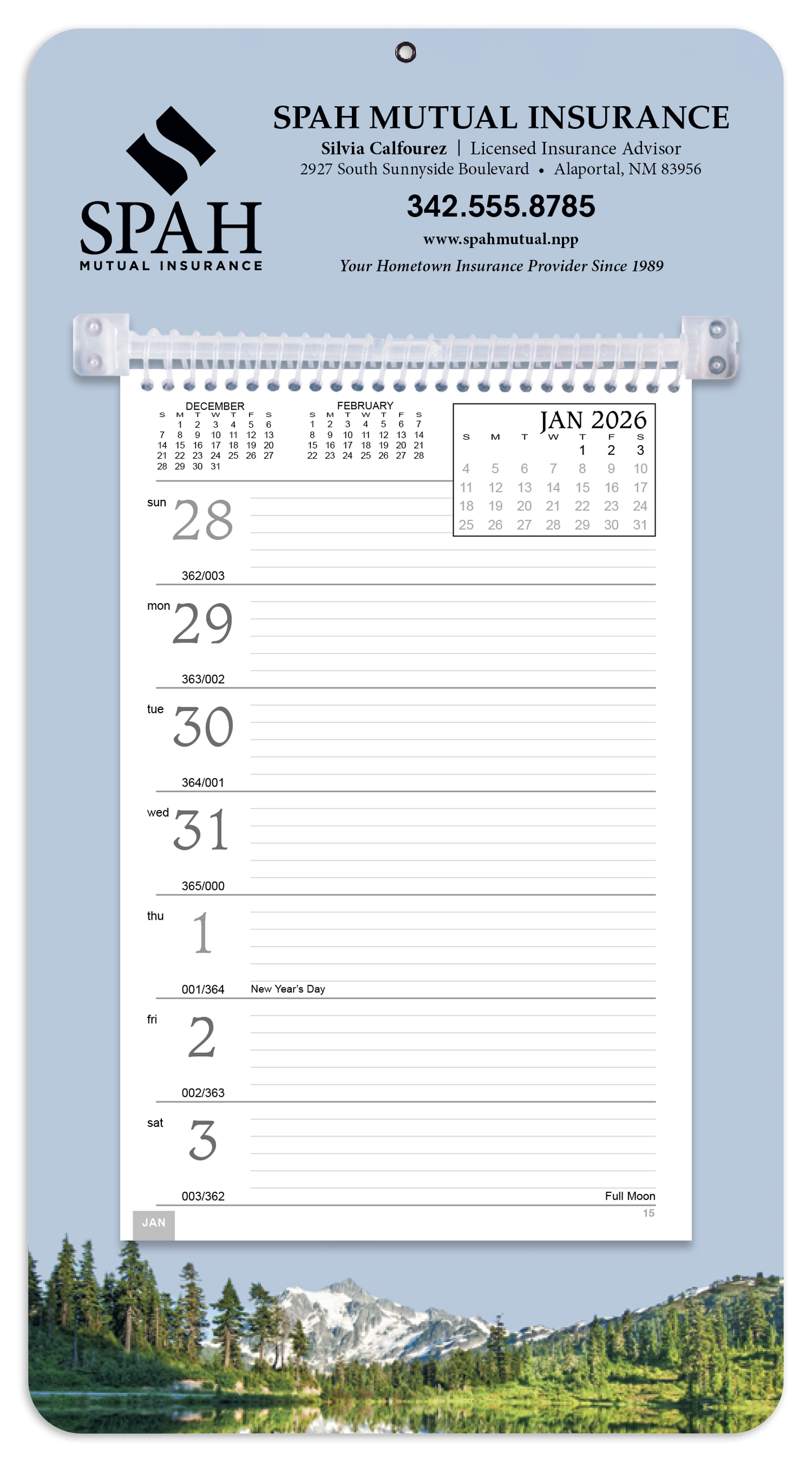 Triumph Calendars FullColor Weekly Memo Calendar-4400