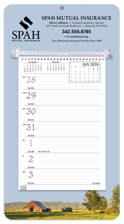 Triumph Calendars FullColor Weekly Memo Calendar-4400