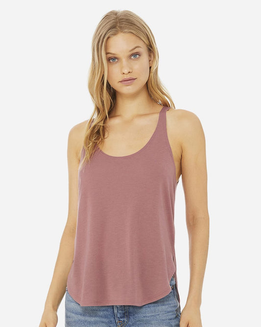 BELLA + CANVAS Women's Flowy Tank with Side Slit - 8802
