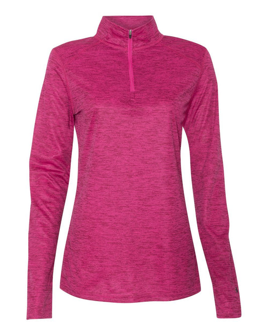 Badger Women’s Tonal Blend Quarter-Zip Pullover - 4173