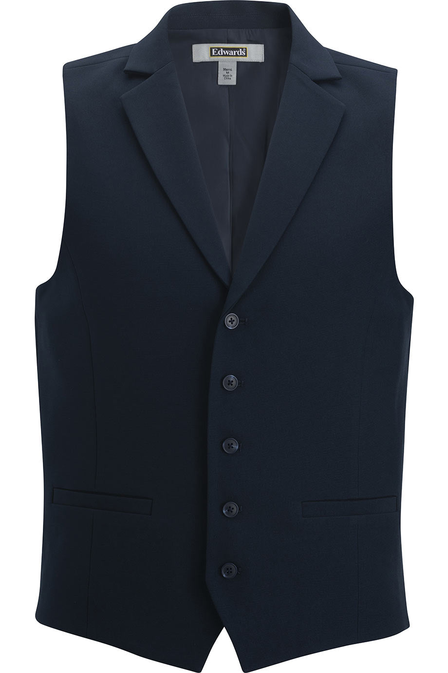 Mens Dress Lapel Vest - 4496