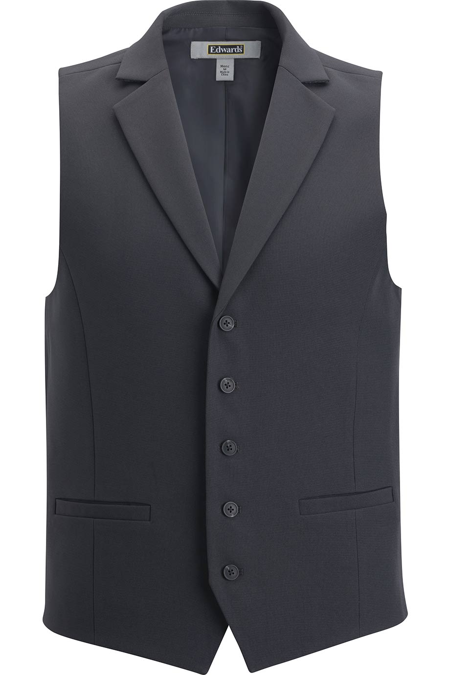 Mens Dress Lapel Vest - 4496