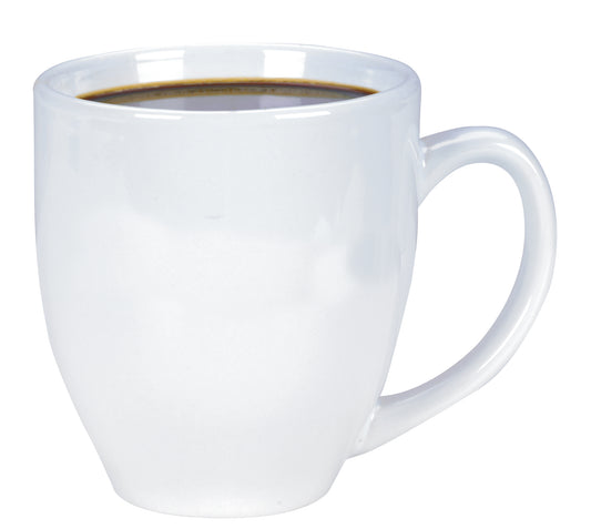 Shiny Bistro Mug  15 oz white-45135