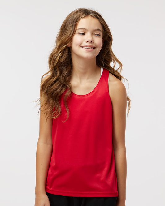 Badger Girls’ B-Core Racerback Tank Top - 2166