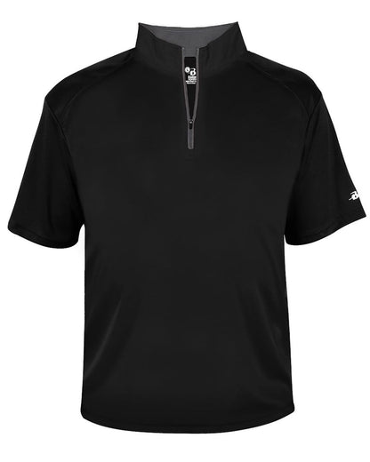 Badger B-Core Short Sleeve Quarter-Zip - 4199