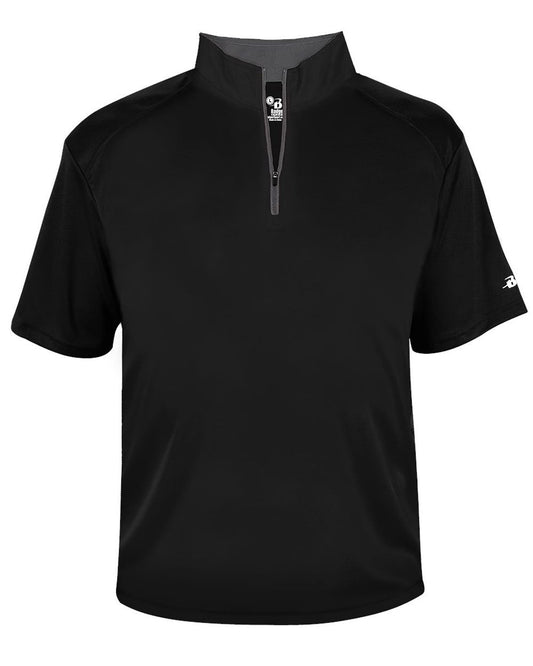 Badger B-Core Short Sleeve Quarter-Zip - 4199